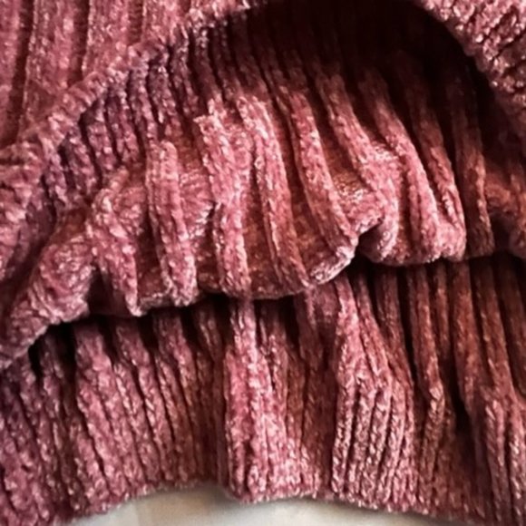 Pink Chenille Turtleneck Sweater - *NWT Size XL - Picture 2 of 4